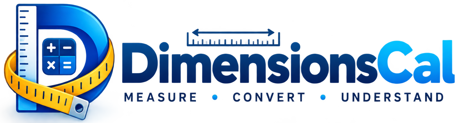 DimensionsCal — Measurements & Size Guides