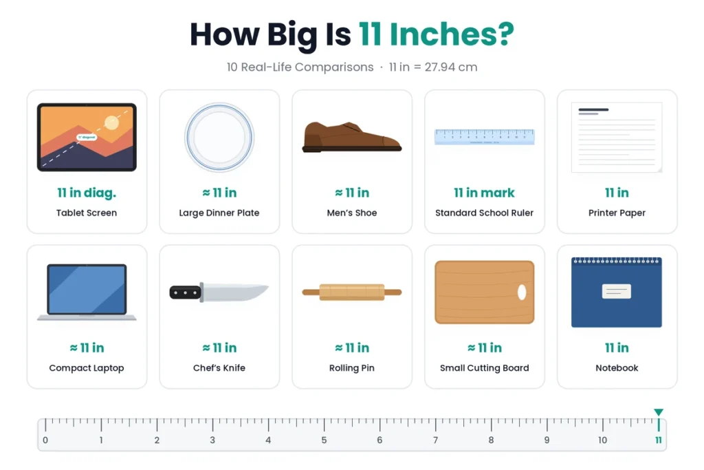 How Big Is 11 Inches